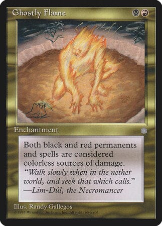 Ghostly Flame [Ice Age] MTG Single Magic: The Gathering  | Multizone: Comics And Games
