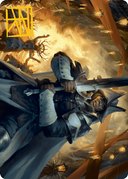 Ritual Guardian Art Card (Gold-Stamped Signature) [Innistrad: Midnight Hunt Art Series] MTG Single Magic: The Gathering  | Multizone: Comics And Games