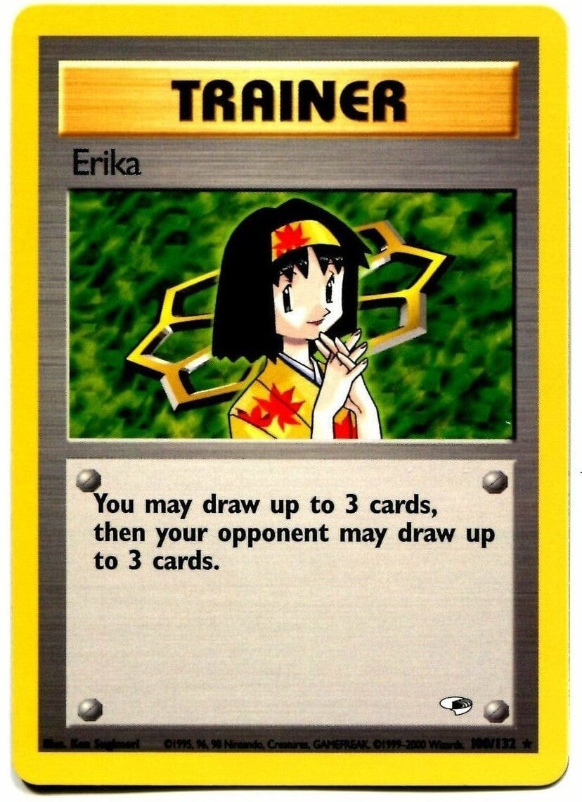 Erika (100/132) [Gym Heroes Unlimited] Pokemon Single Pokémon  | Multizone: Comics And Games