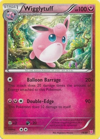 Wigglytuff (14/30) [XY: Trainer Kit 1 - Wigglytuff] Pokemon Single Pokémon  | Multizone: Comics And Games