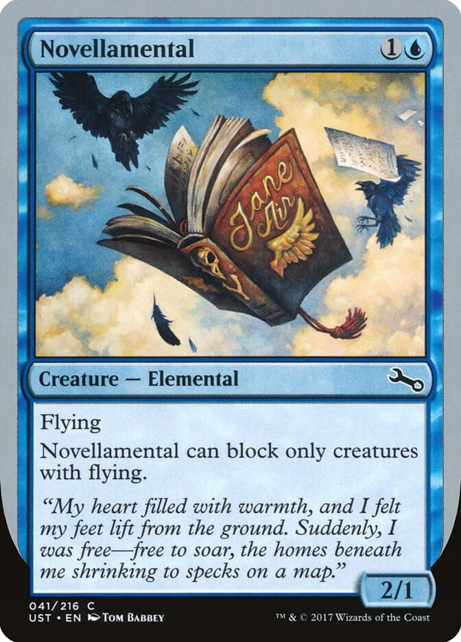 Novellamental ("My heart filled with warmth...") [Unstable] MTG Single Magic: The Gathering  | Multizone: Comics And Games