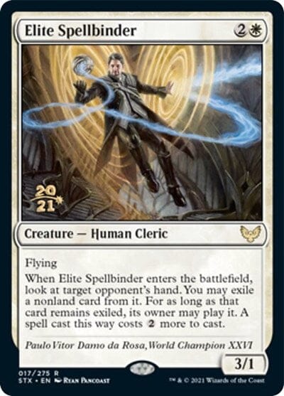 Elite Spellbinder [Strixhaven: School of Mages Prerelease Promos] MTG Single Magic: The Gathering  | Multizone: Comics And Games