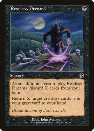 Restless Dreams [Torment] MTG Single Magic: The Gathering  | Multizone: Comics And Games