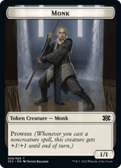 Faerie Rogue // Monk Double-sided Token [Double Masters 2022 Tokens] MTG Single Magic: The Gathering  | Multizone: Comics And Games