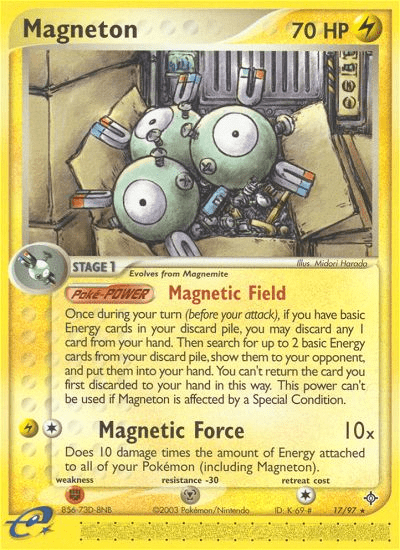 Magneton (17/97) [EX: Dragon] Pokemon Single Pokémon  | Multizone: Comics And Games