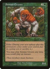 Simian Grunts [Urza's Legacy] MTG Single Magic: The Gathering  | Multizone: Comics And Games