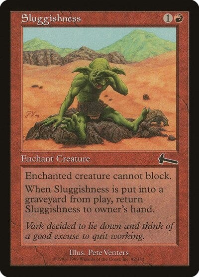 Sluggishness [Urza's Legacy] MTG Single Magic: The Gathering  | Multizone: Comics And Games