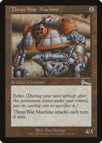 Thran War Machine [Urza's Legacy] MTG Single Magic: The Gathering  | Multizone: Comics And Games