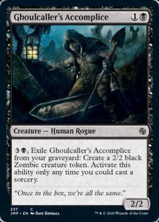 Ghoulcaller's Accomplice [Jumpstart] MTG Single Magic: The Gathering  | Multizone: Comics And Games