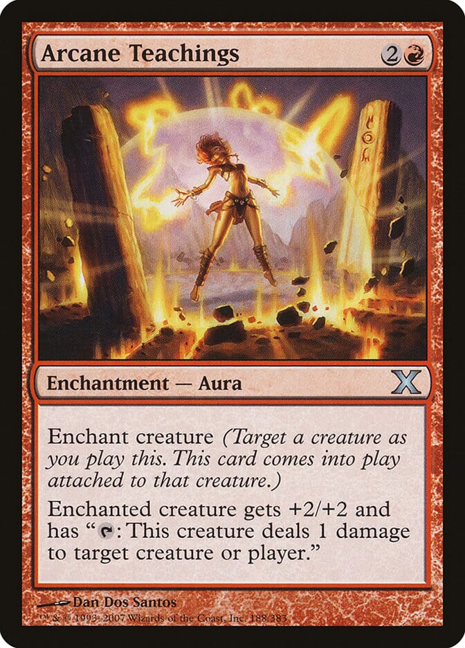 Arcane Teachings [Tenth Edition] MTG Single Magic: The Gathering  | Multizone: Comics And Games