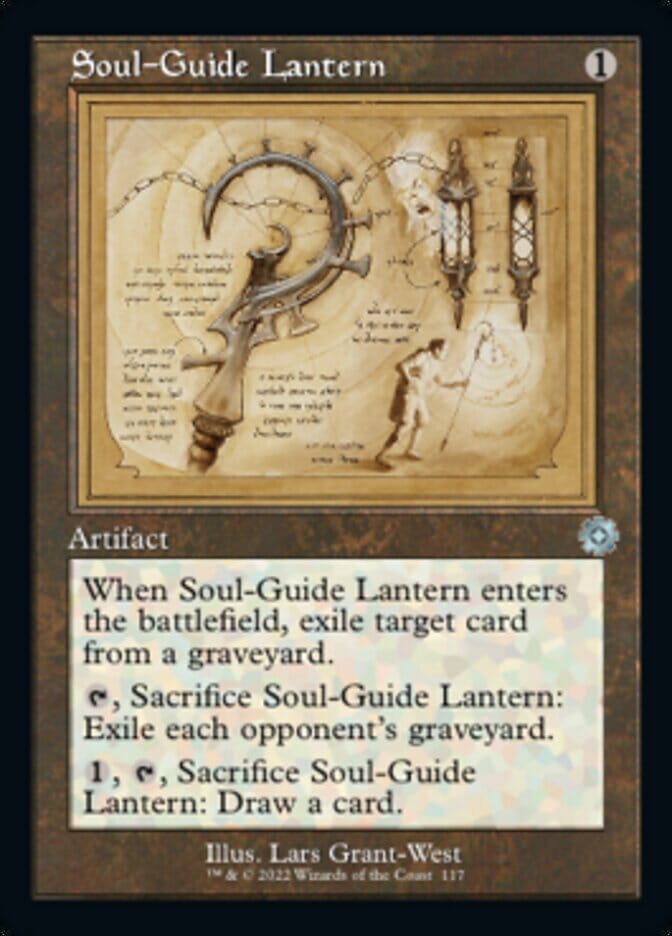 Soul-Guide Lantern (Retro Schematic) [The Brothers' War Retro Artifacts] MTG Single Magic: The Gathering  | Multizone: Comics And Games