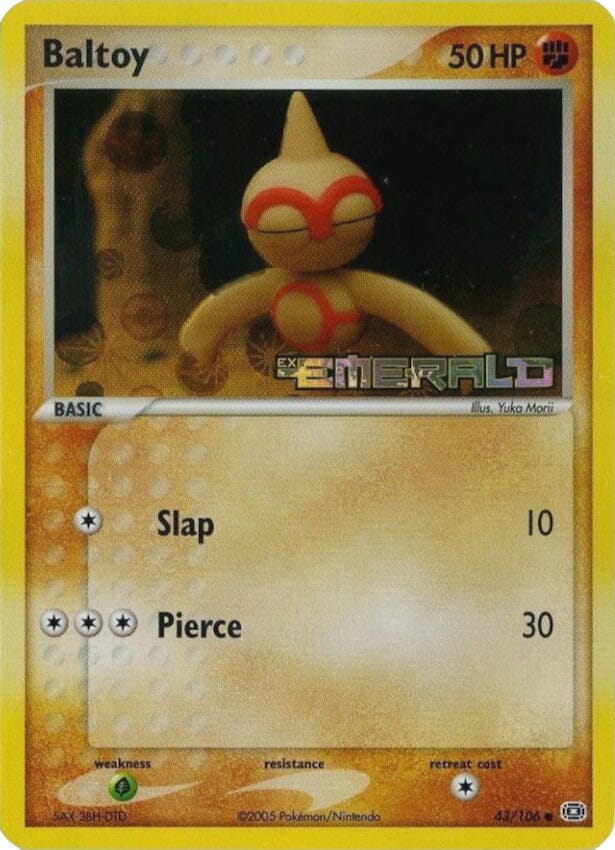 Baltoy (43/106) (Stamped) [EX: Emerald] Pokemon Single Pokémon  | Multizone: Comics And Games