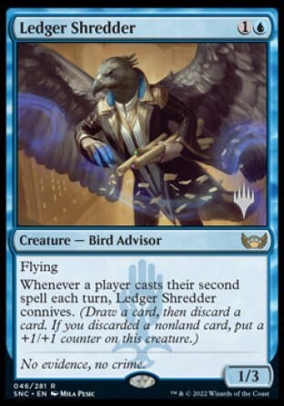 Ledger Shredder (Promo Pack) [Streets of New Capenna Promos] MTG Single Magic: The Gathering  | Multizone: Comics And Games