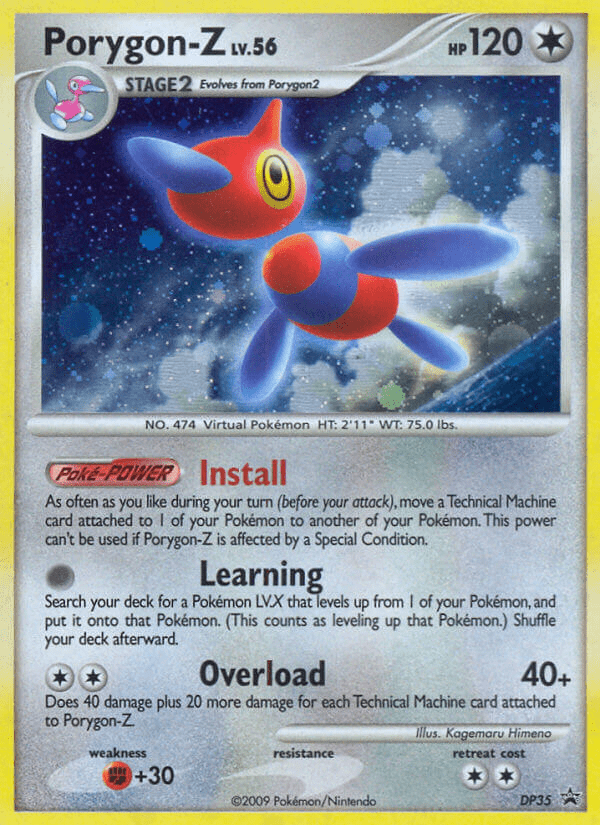 Porygon-Z (DP35) [Diamond & Pearl: Black Star Promos] Pokemon Single Pokémon  | Multizone: Comics And Games