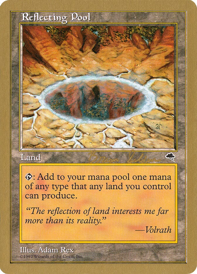 Reflecting Pool (Brian Selden) [World Championship Decks 1998] MTG Single Magic: The Gathering  | Multizone: Comics And Games