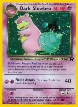 Dark Slowbro (12/82) [Team Rocket Unlimited] Pokemon Single Pokémon  | Multizone: Comics And Games