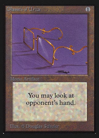 Glasses of Urza (IE) [Intl. Collectors’ Edition] MTG Single Magic: The Gathering  | Multizone: Comics And Games