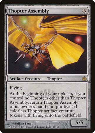 Thopter Assembly [Mirrodin Besieged] MTG Single Magic: The Gathering  | Multizone: Comics And Games