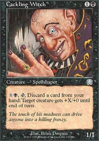 Cackling Witch [Mercadian Masques] MTG Single Magic: The Gathering  | Multizone: Comics And Games