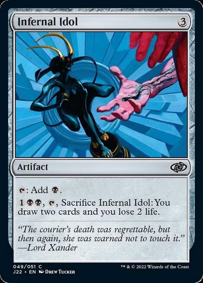 Infernal Idol [Jumpstart 2022] MTG Single Magic: The Gathering  | Multizone: Comics And Games