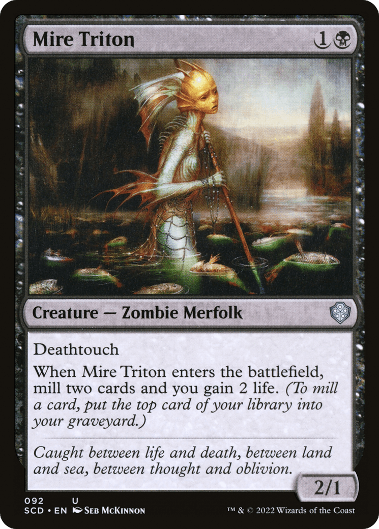 Mire Triton [Starter Commander Decks] MTG Single Magic: The Gathering  | Multizone: Comics And Games