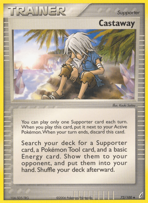 Castaway (72/100) [EX: Crystal Guardians] Pokemon Single Pokémon  | Multizone: Comics And Games