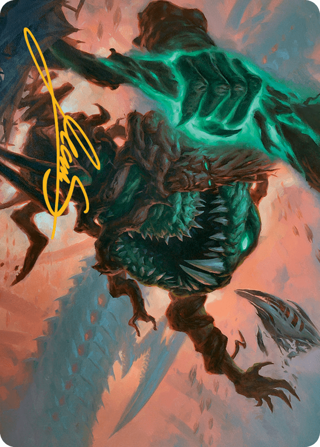 Yargle and Multani Art Card (Gold-Stamped Signature) [March of the Machine Art Series] MTG Single Magic: The Gathering  | Multizone: Comics And Games