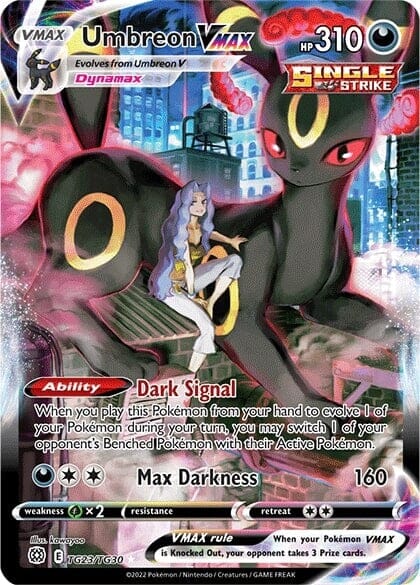 Umbreon VMAX (TG23/TG30) [Sword & Shield: Brilliant Stars] Pokemon Single Pokémon  | Multizone: Comics And Games
