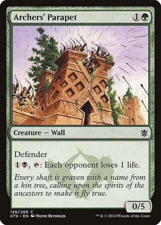Archers' Parapet [Khans of Tarkir] MTG Single Magic: The Gathering  | Multizone: Comics And Games