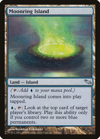 Moonring Island [Shadowmoor] MTG Single Magic: The Gathering  | Multizone: Comics And Games