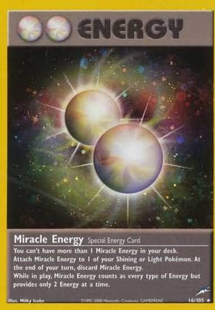 Miracle Energy (16/105) [Neo Destiny Unlimited] Pokemon Single Pokémon  | Multizone: Comics And Games