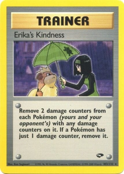 Erika's Kindness (103/132) [Gym Challenge Unlimited] Pokemon Single Pokémon  | Multizone: Comics And Games
