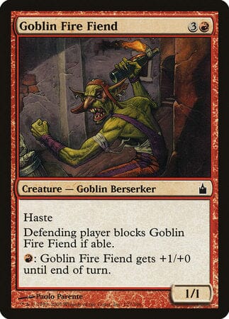 Goblin Fire Fiend [Ravnica: City of Guilds] MTG Single Magic: The Gathering  | Multizone: Comics And Games