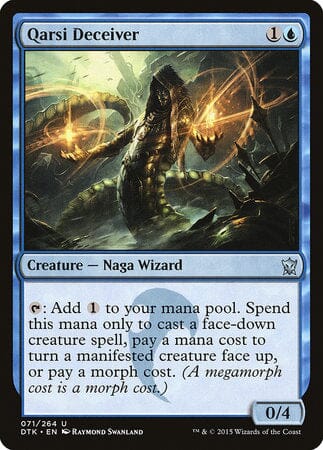 Qarsi Deceiver [Dragons of Tarkir] MTG Single Magic: The Gathering  | Multizone: Comics And Games