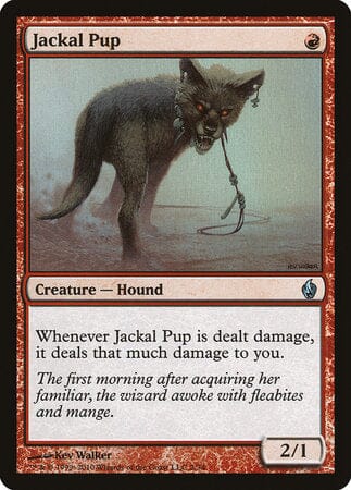 Jackal Pup [Premium Deck Series: Fire and Lightning] MTG Single Magic: The Gathering  | Multizone: Comics And Games
