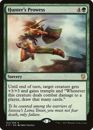 Hunter's Prowess [Commander 2017] MTG Single Magic: The Gathering  | Multizone: Comics And Games