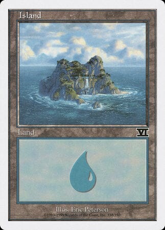 Island (338) [Classic Sixth Edition] MTG Single Magic: The Gathering  | Multizone: Comics And Games