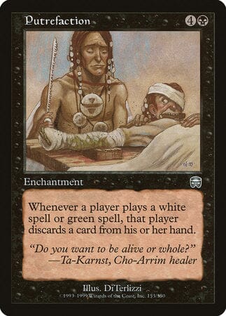 Putrefaction [Mercadian Masques] MTG Single Magic: The Gathering  | Multizone: Comics And Games
