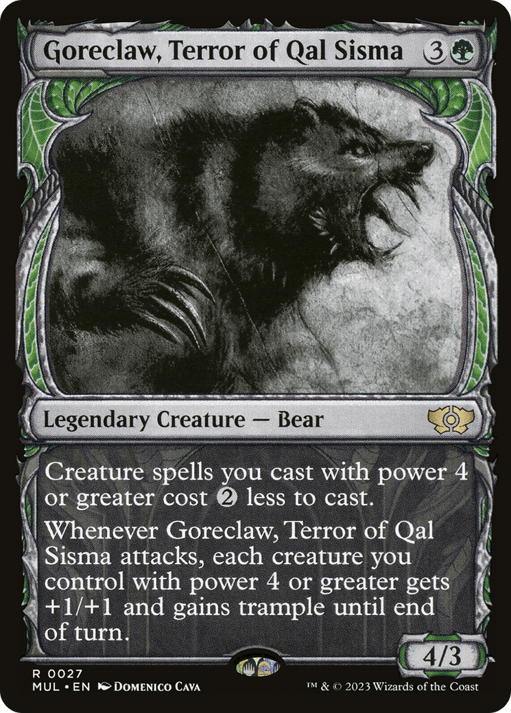 Goreclaw, Terror of Qal Sisma [Multiverse Legends] MTG Single Magic: The Gathering  | Multizone: Comics And Games