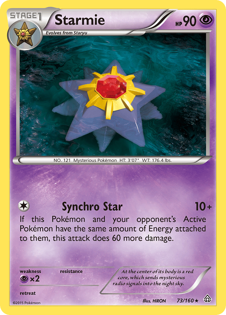 Starmie (73/160) [XY: Primal Clash] Pokemon Single Pokémon  | Multizone: Comics And Games