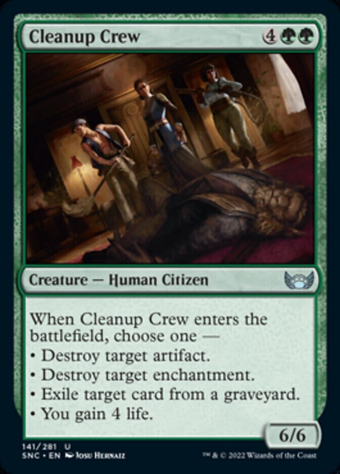 Cleanup Crew [Streets of New Capenna] MTG Single Magic: The Gathering  | Multizone: Comics And Games