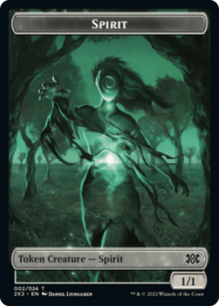 Egg // Spirit Double-sided Token [Double Masters 2022 Tokens] MTG Single Magic: The Gathering  | Multizone: Comics And Games