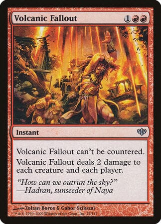 Volcanic Fallout [Conflux] MTG Single Magic: The Gathering  | Multizone: Comics And Games
