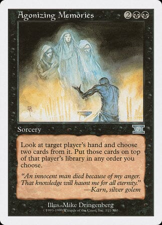 Agonizing Memories [Classic Sixth Edition] MTG Single Magic: The Gathering  | Multizone: Comics And Games