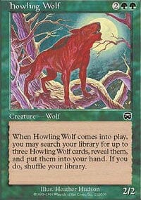 Howling Wolf [Mercadian Masques] MTG Single Magic: The Gathering  | Multizone: Comics And Games