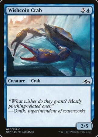 Wishcoin Crab [Guilds of Ravnica] MTG Single Magic: The Gathering  | Multizone: Comics And Games