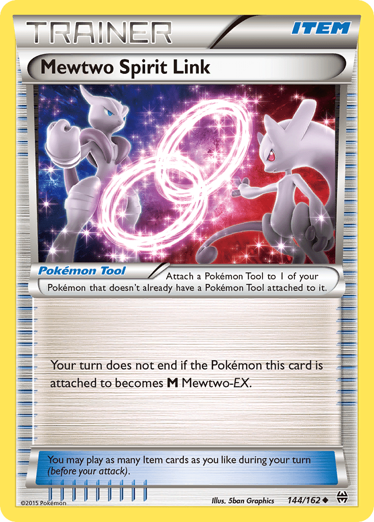 Mewtwo Spirit Link (144/162) [XY: BREAKthrough] Pokemon Single Pokémon  | Multizone: Comics And Games