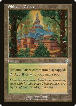 Elfhame Palace [Invasion] MTG Single Magic: The Gathering  | Multizone: Comics And Games