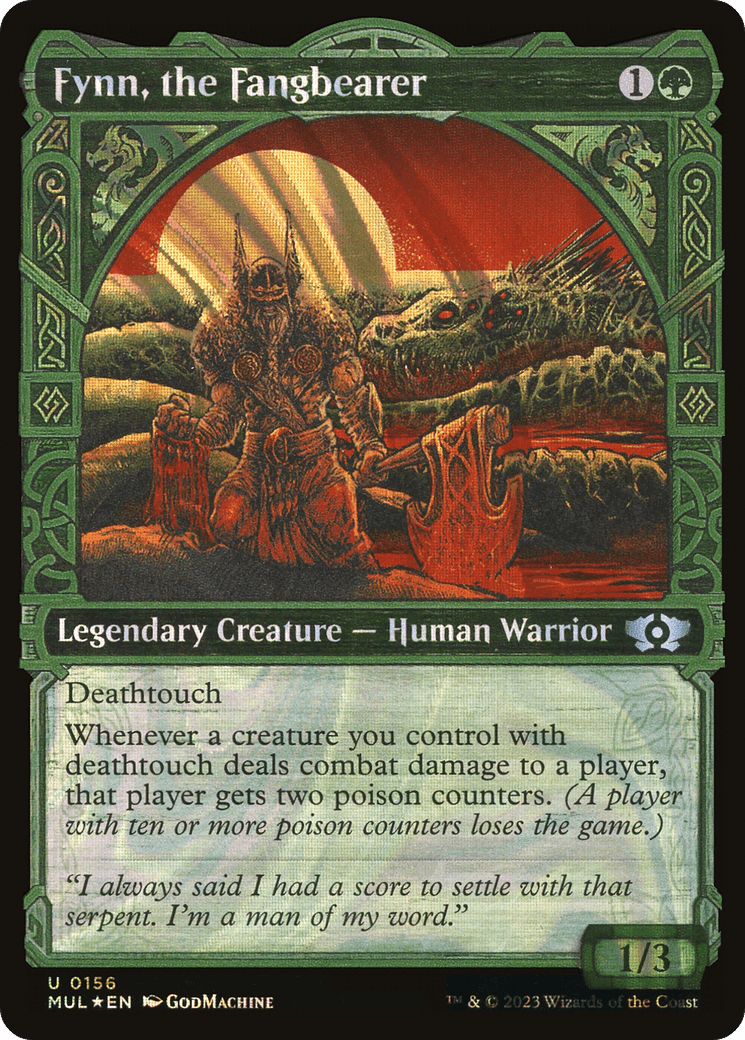 Fynn, the Fangbearer (Halo Foil) [Multiverse Legends] MTG Single Magic: The Gathering  | Multizone: Comics And Games