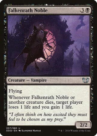 Falkenrath Noble [Duel Decks: Blessed vs. Cursed] MTG Single Magic: The Gathering  | Multizone: Comics And Games